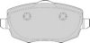 DURON DBP231581 Brake Pad Set, disc brake